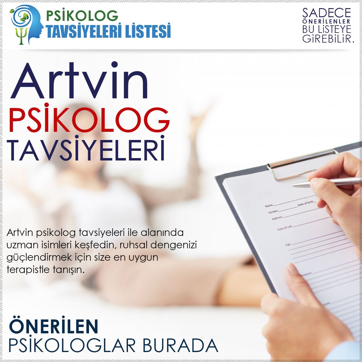 Artvin Psikolog Tavsiyeleri