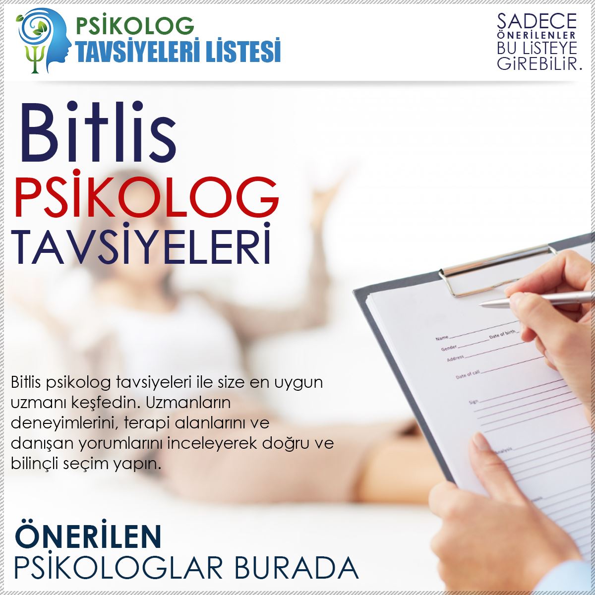Bitlis Psikolog Tavsiyeleri
