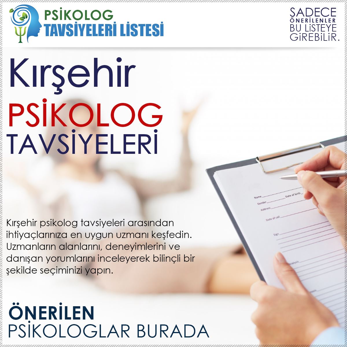 Kırşehir Psikolog Tavsiyeleri