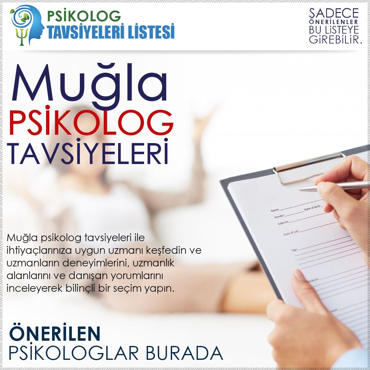 Muğla Psikolog Tavsiyeleri