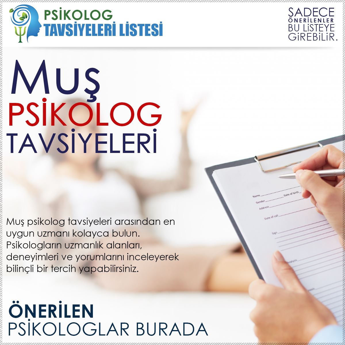 Muş Psikolog Tavsiyeleri