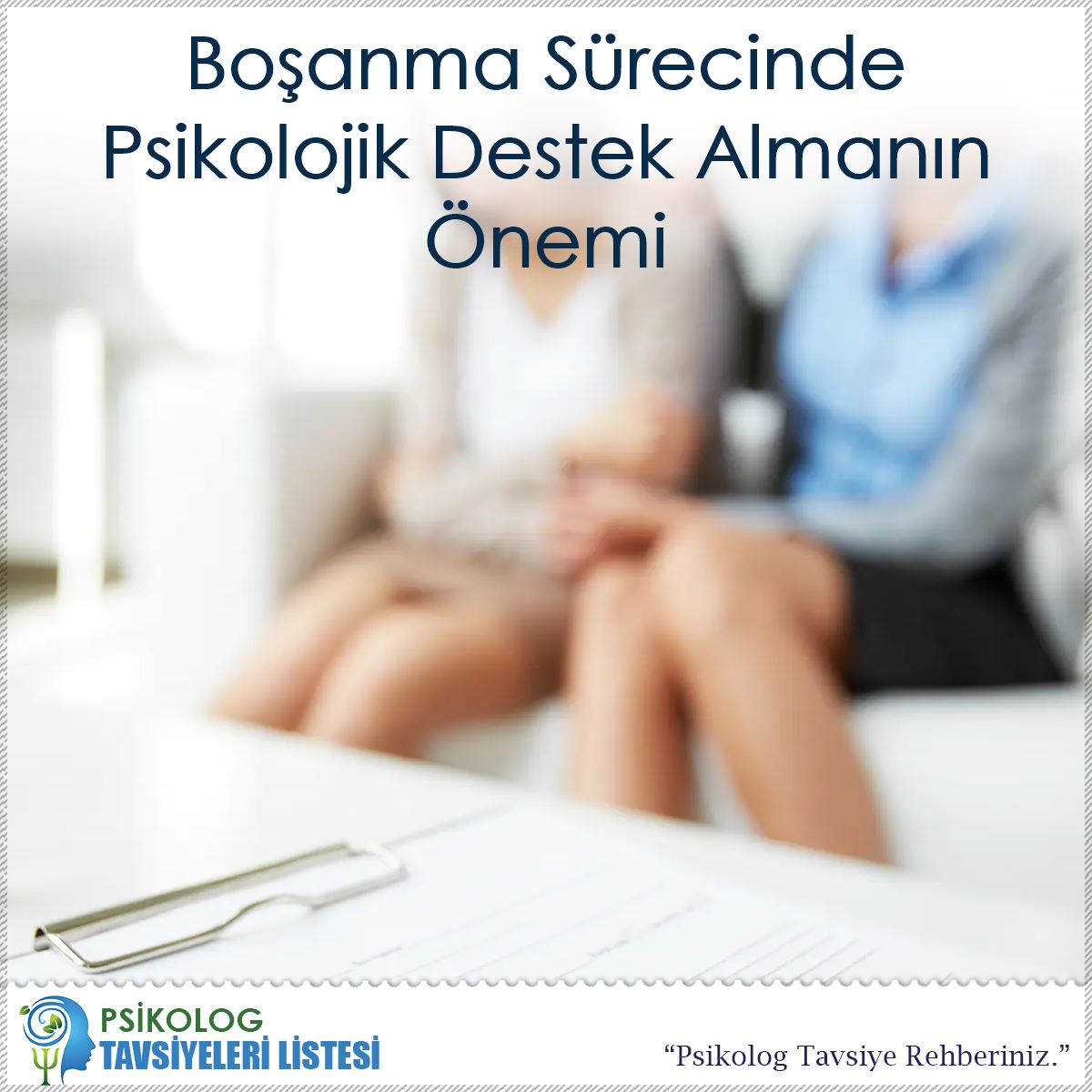 Boşanma Sürecinde Psikolojik Destek Almanın Önemi : Kapak Görseli