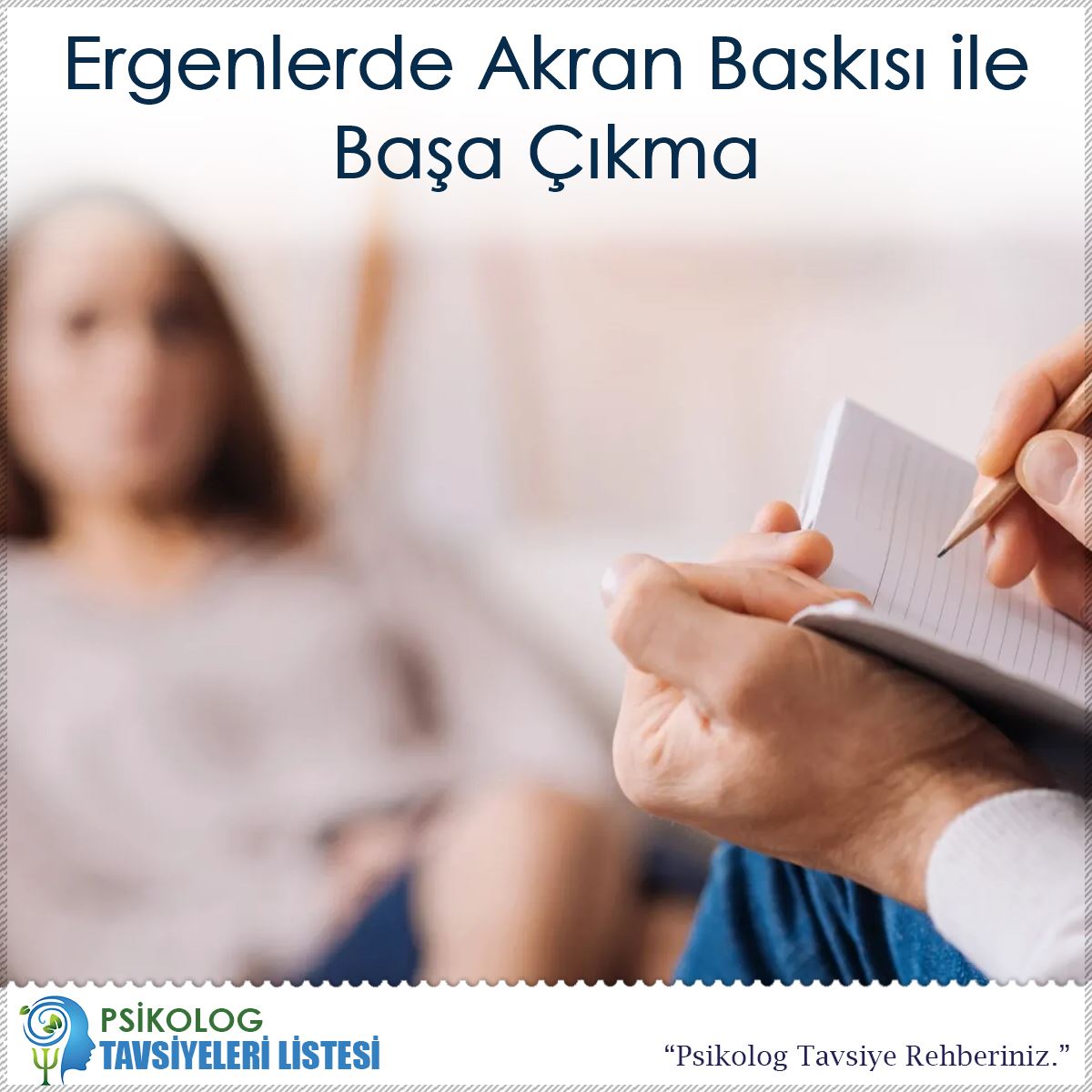 Ergenlerde Akran Baskısı ile Başa Çıkma : Kapak Görseli