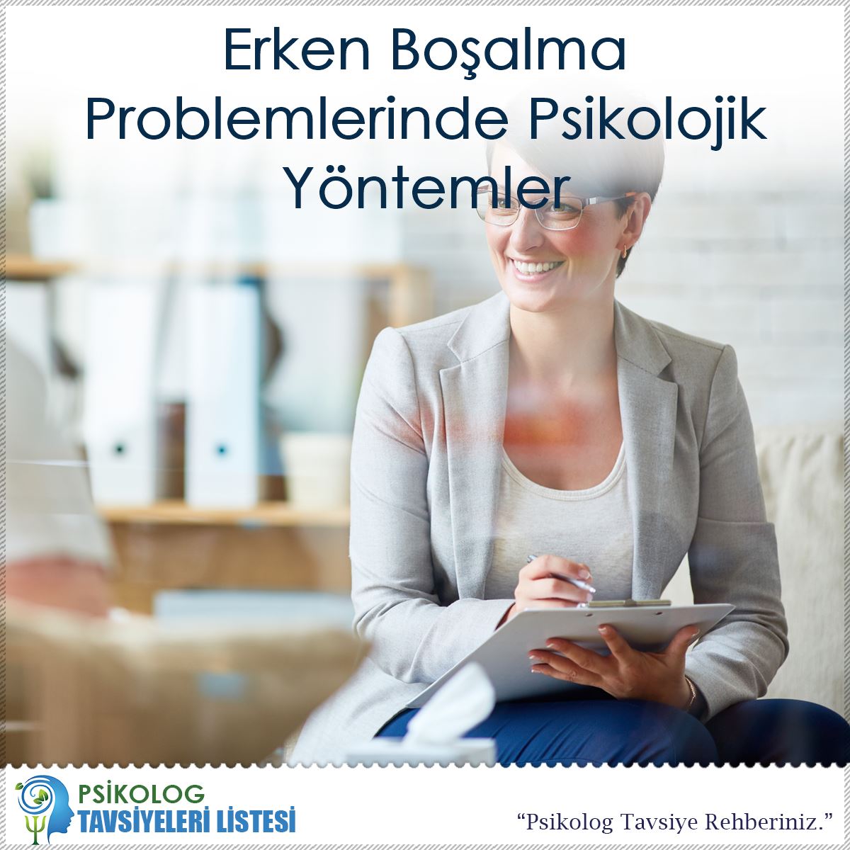 Erken Boşalma Problemlerinde Psikolojik Yöntemler : Kapak Görseli